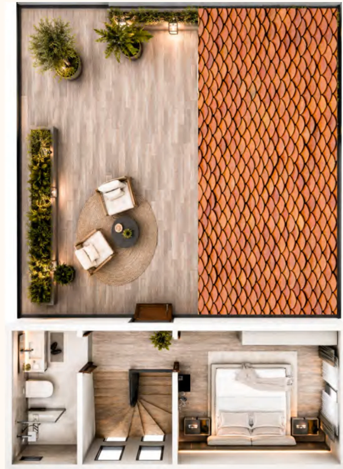 Casa Vera Oasis 1. kat planı